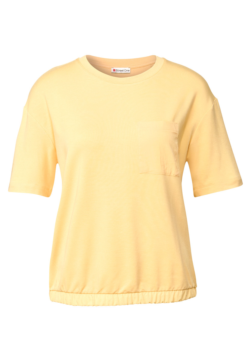 T-Shirt mit Brusttasche