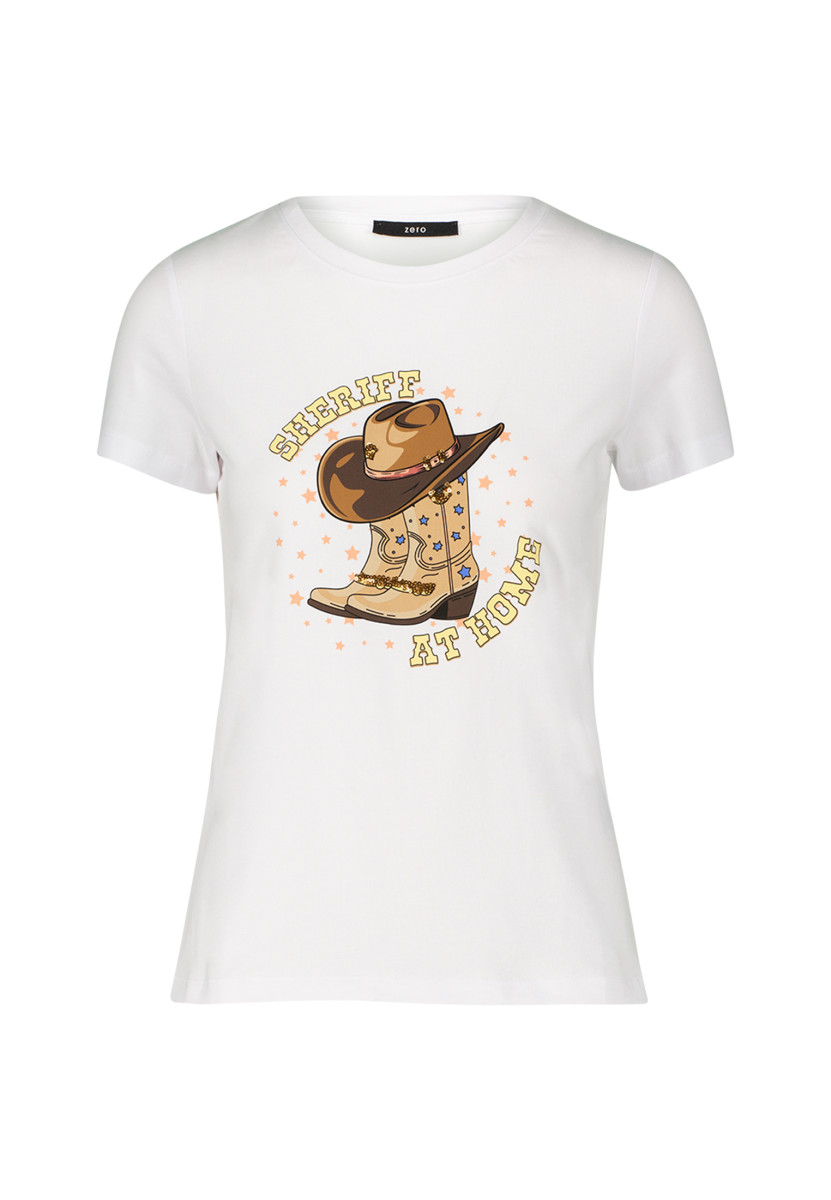 Shirt mit Frontprint