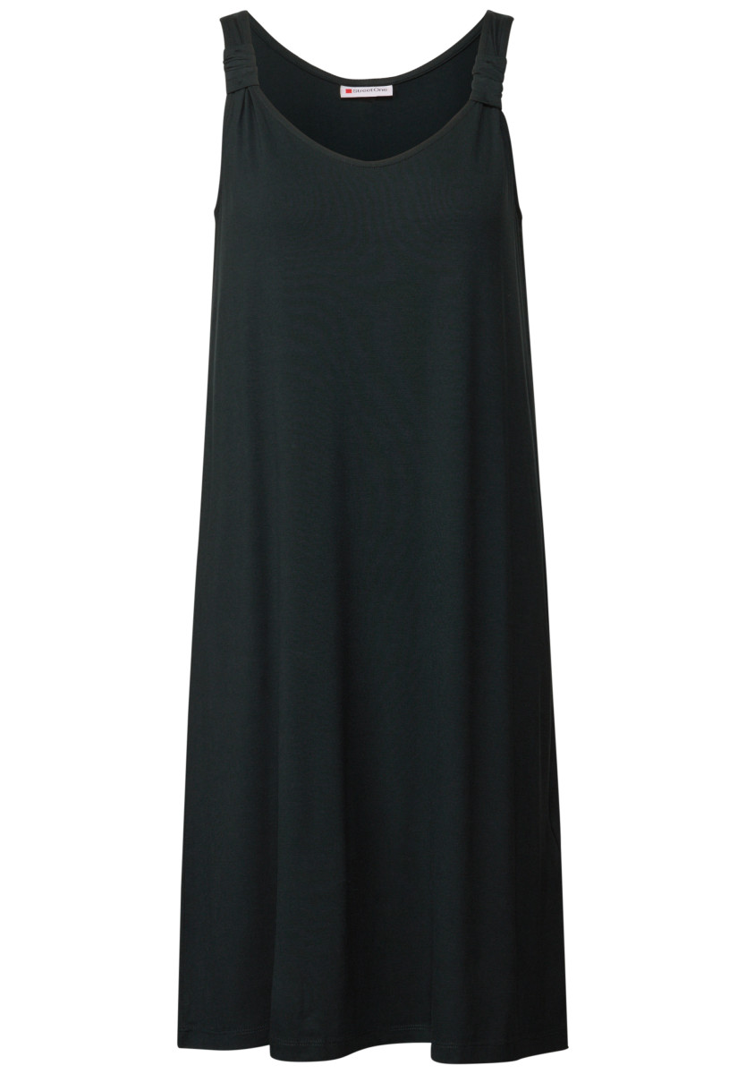 Kleid mit Knotendetail Grün