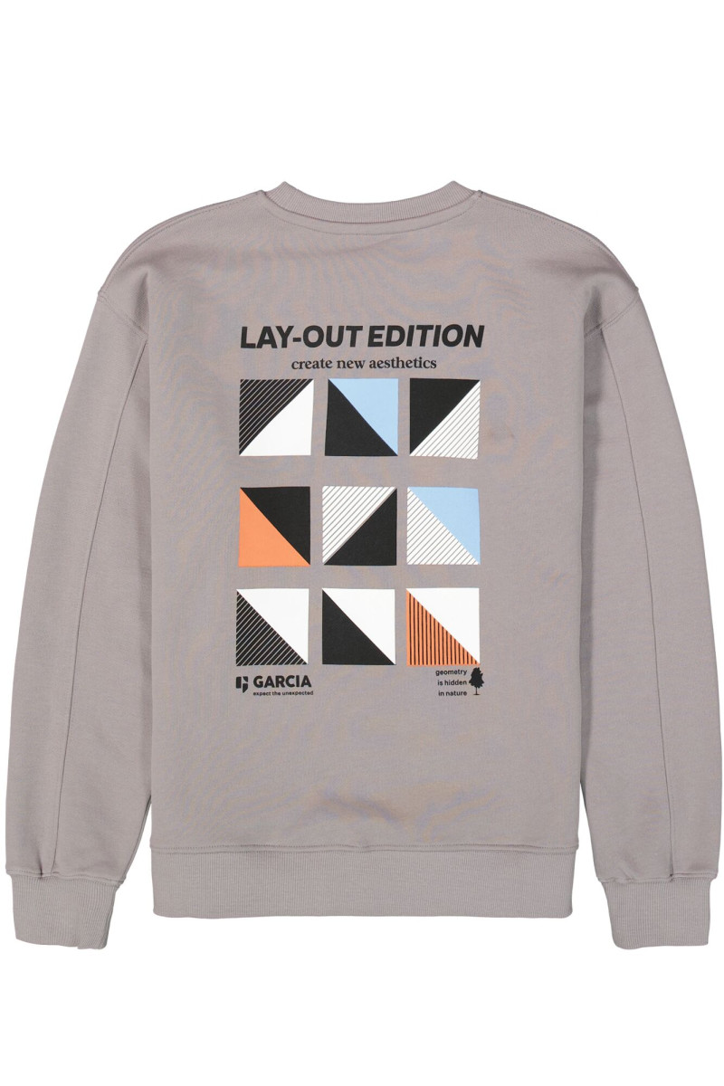 Sweatshirt mit Rückenprint
