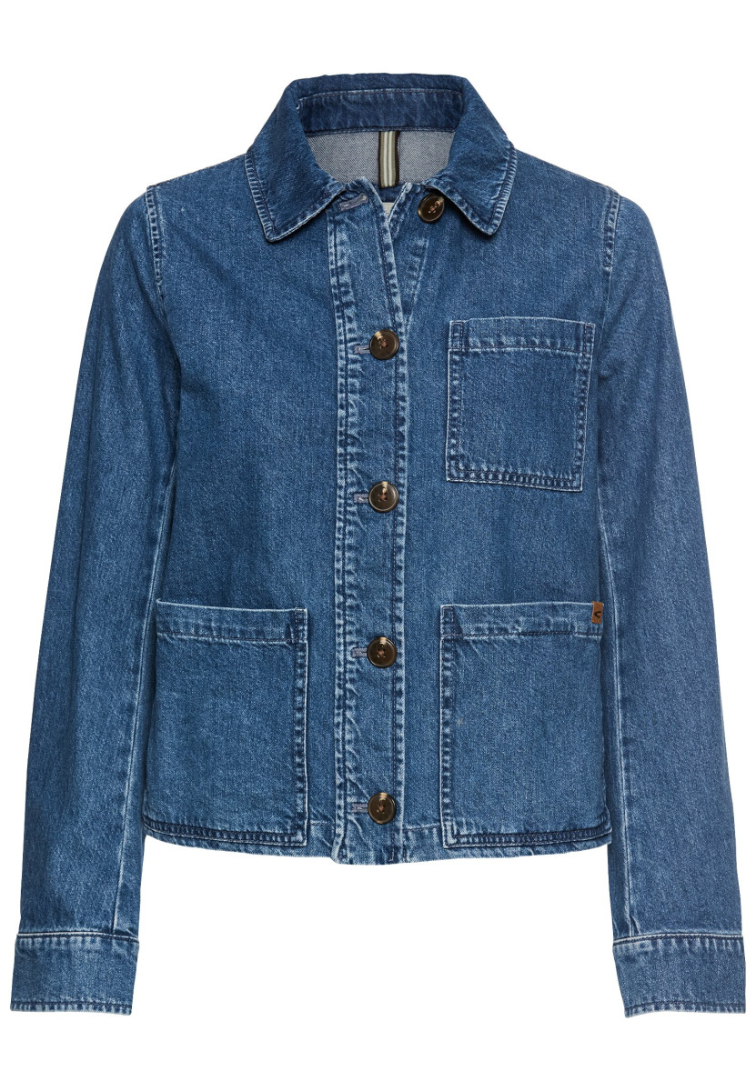 Jeansjacke aus Baumwolle