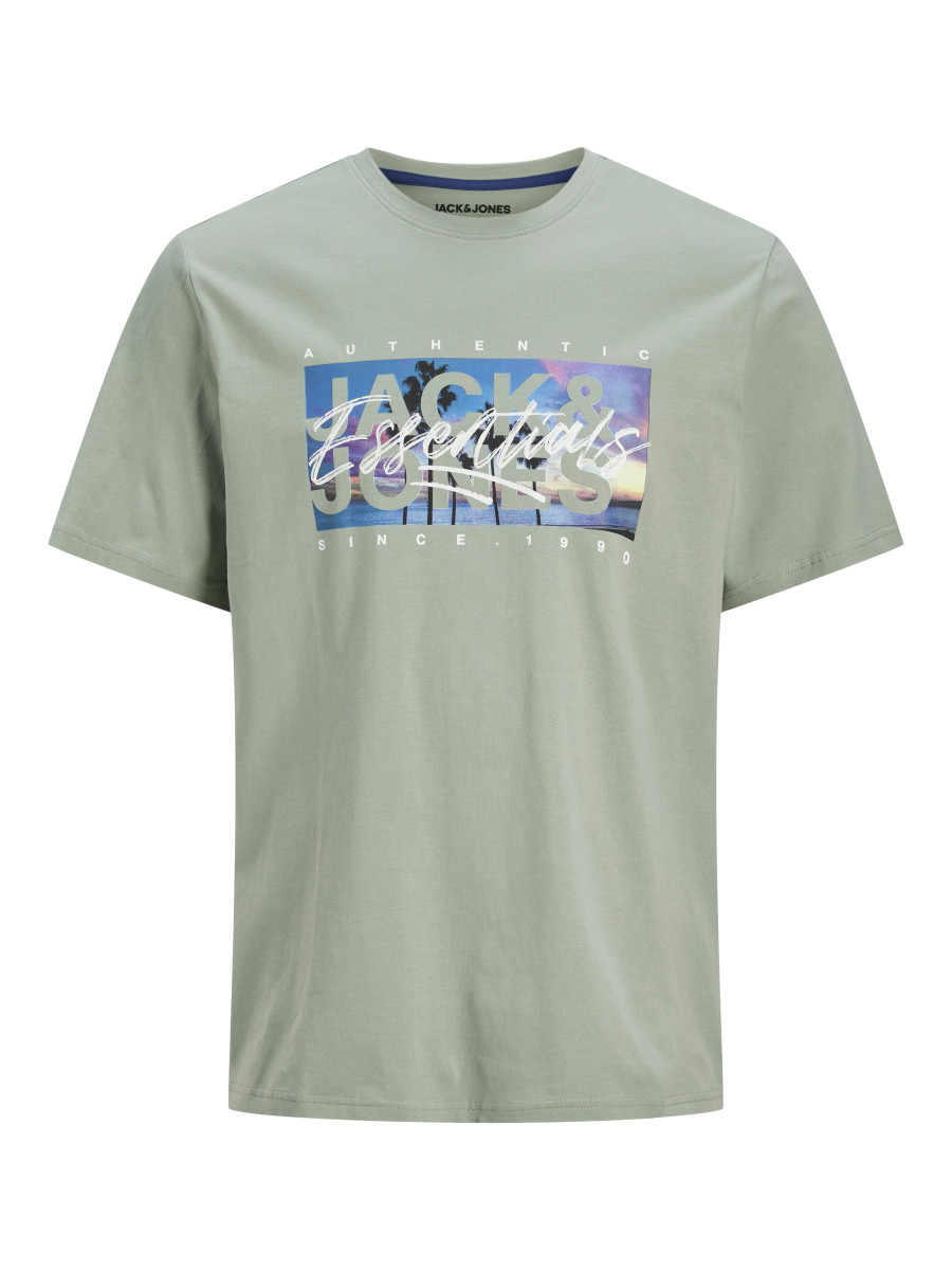 T-Shirt mit Print mint
