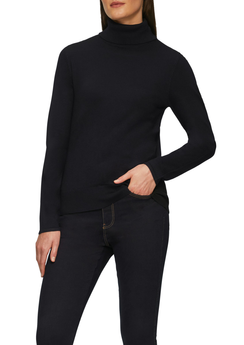 Feiner Rollkragenpullover