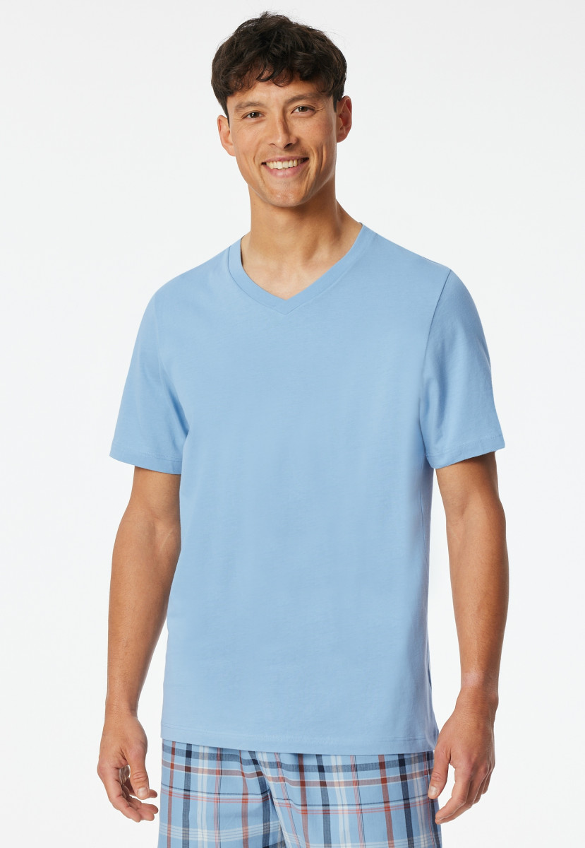 T-Shirt mit V-Ausschnitt