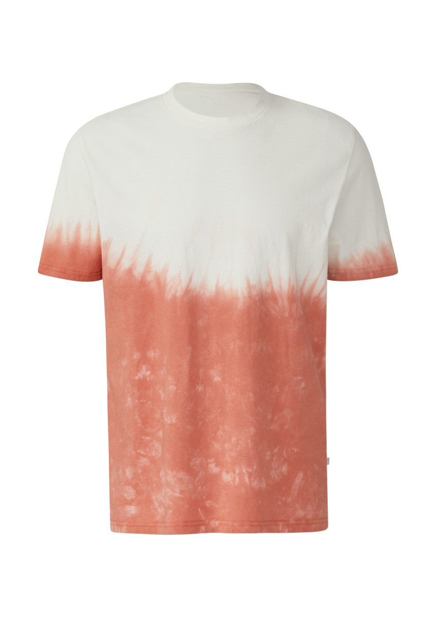 T-Shirt mit Batikeffekt