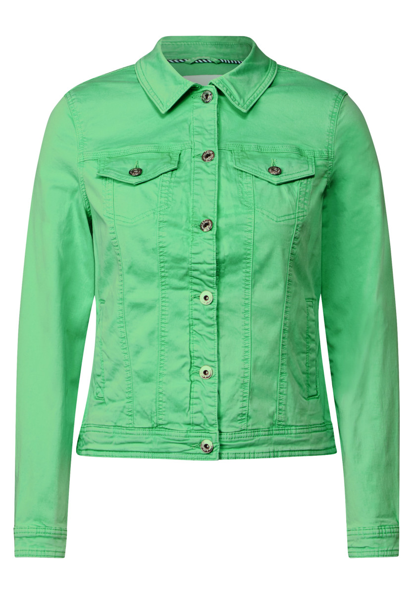 Jeansjacke hellgrün