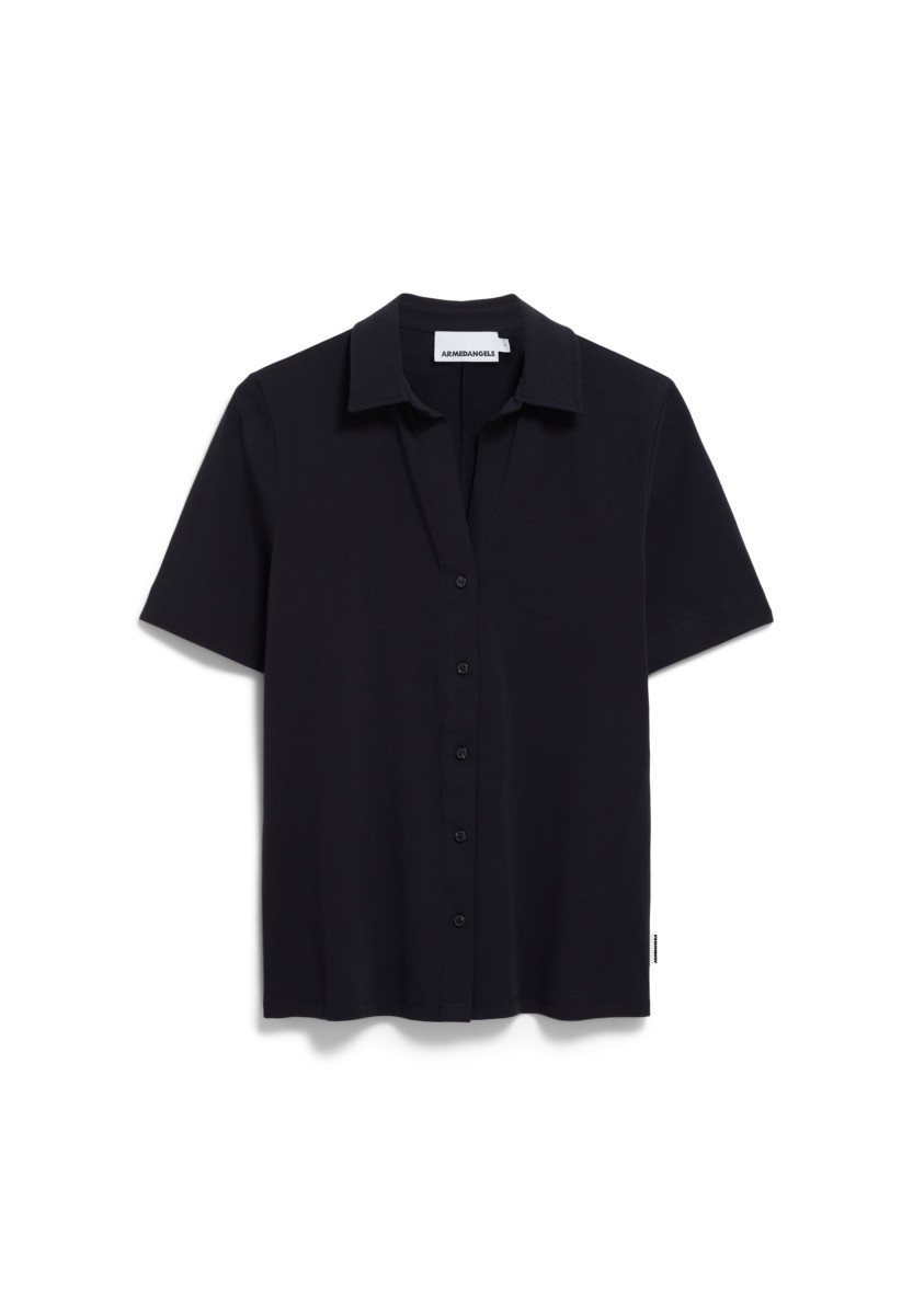 Bluse aus Bio-Baumwoll Mix