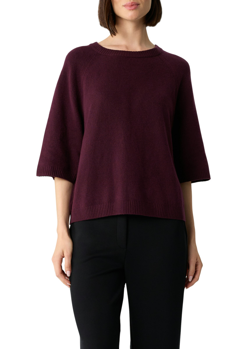 Kurzarmpullover im Relaxed Fit