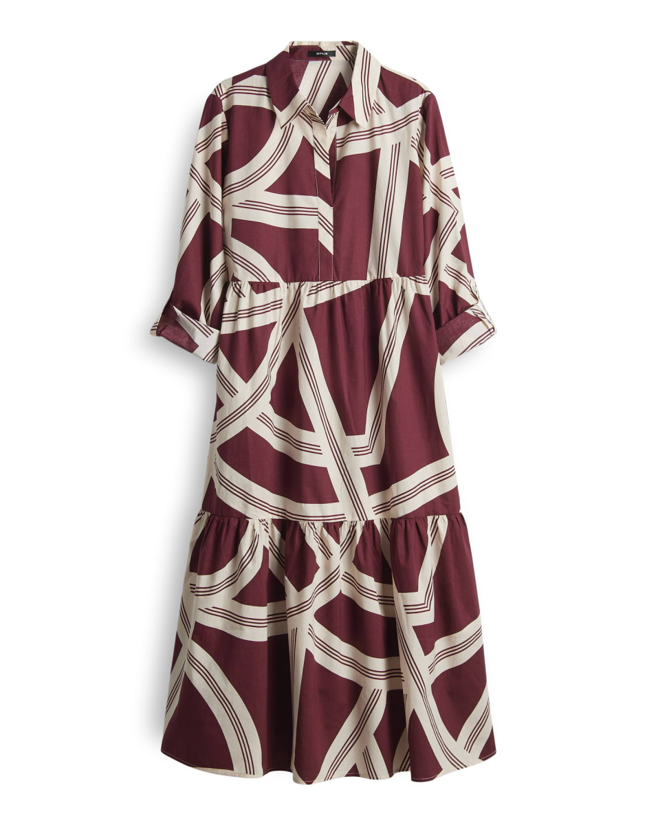 Printkleid "Werano Lane" braun