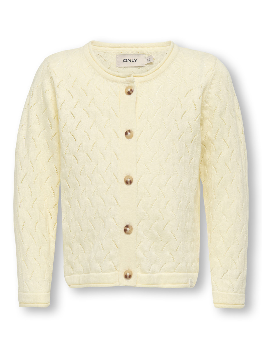 Strickjacke beige