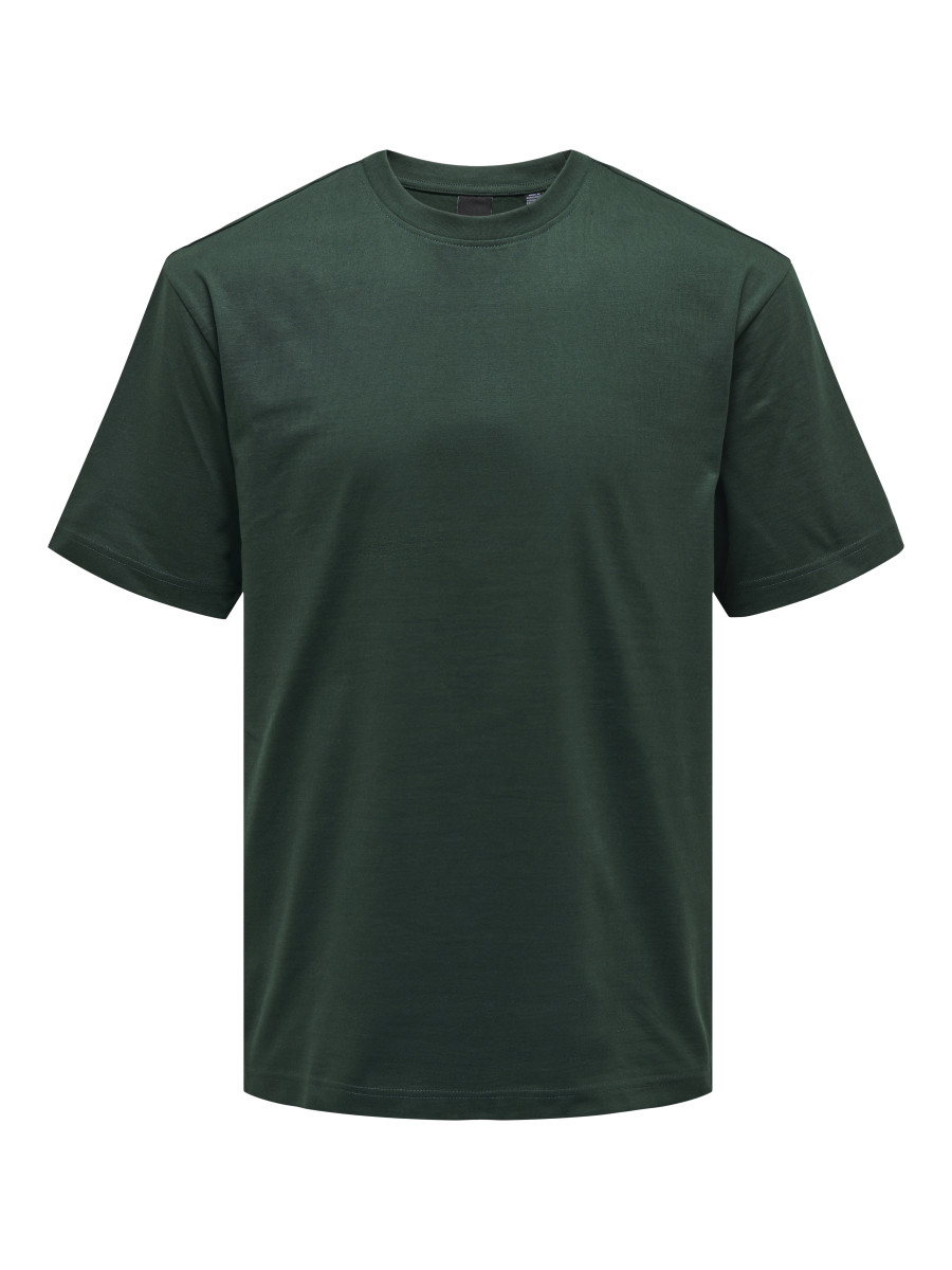 Basic T-Shirt "Relaxed Fit" Grün