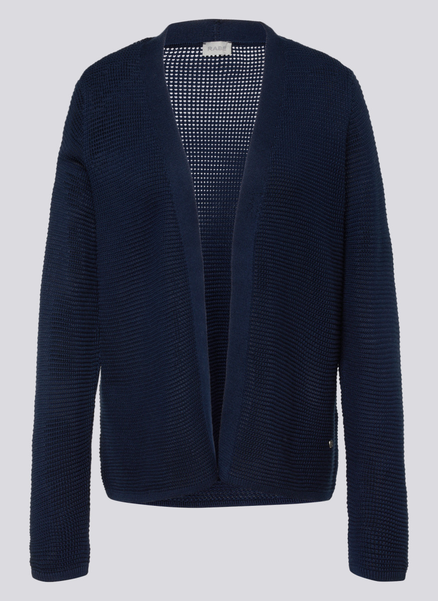 Strickjacke dunkelblau