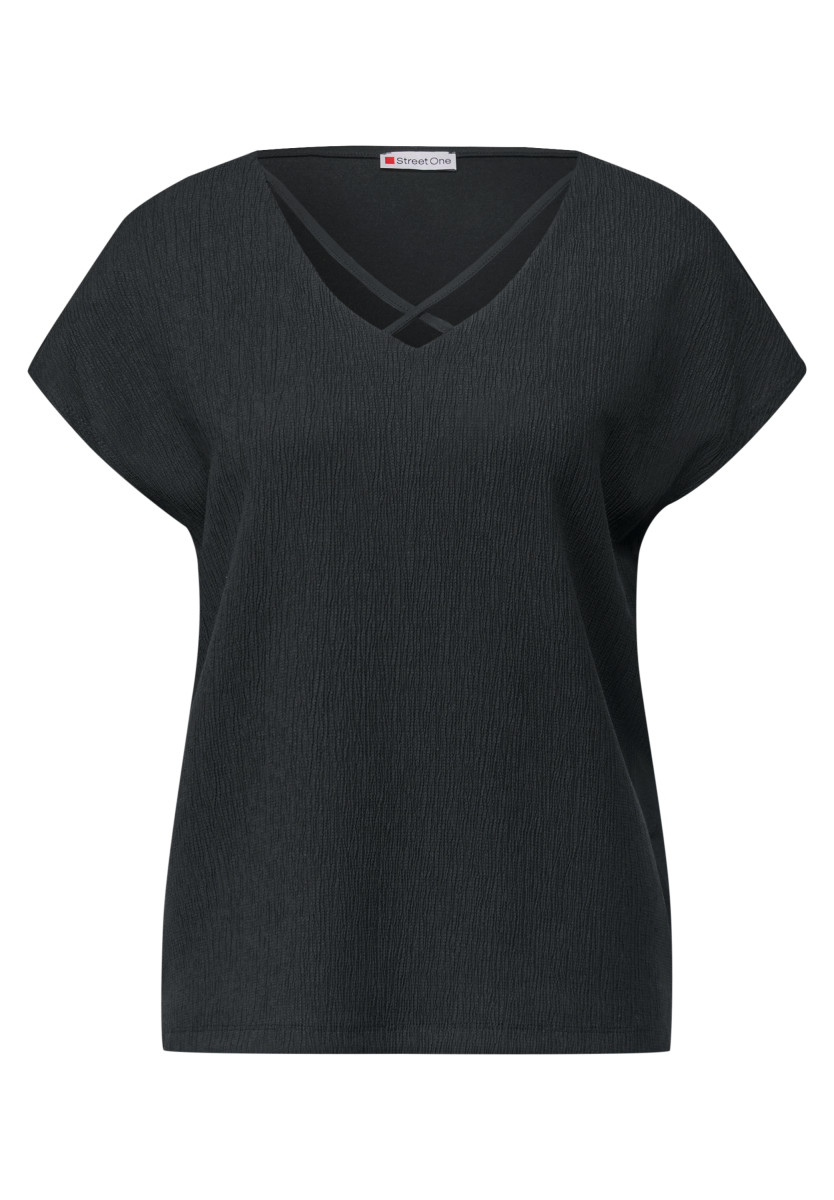 Shirt mit Bändern