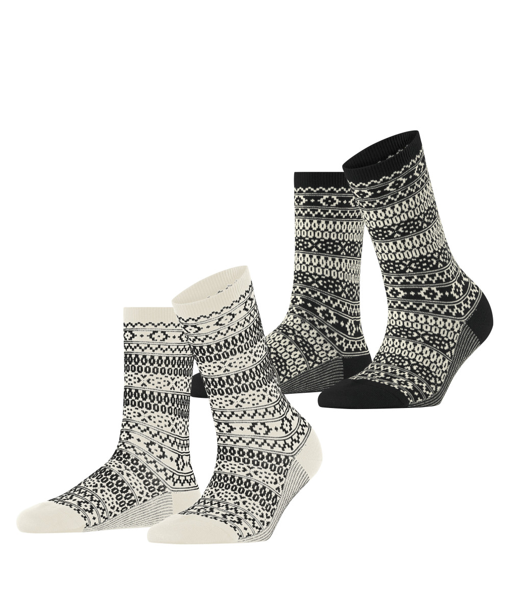 2er-Pack Socken grau