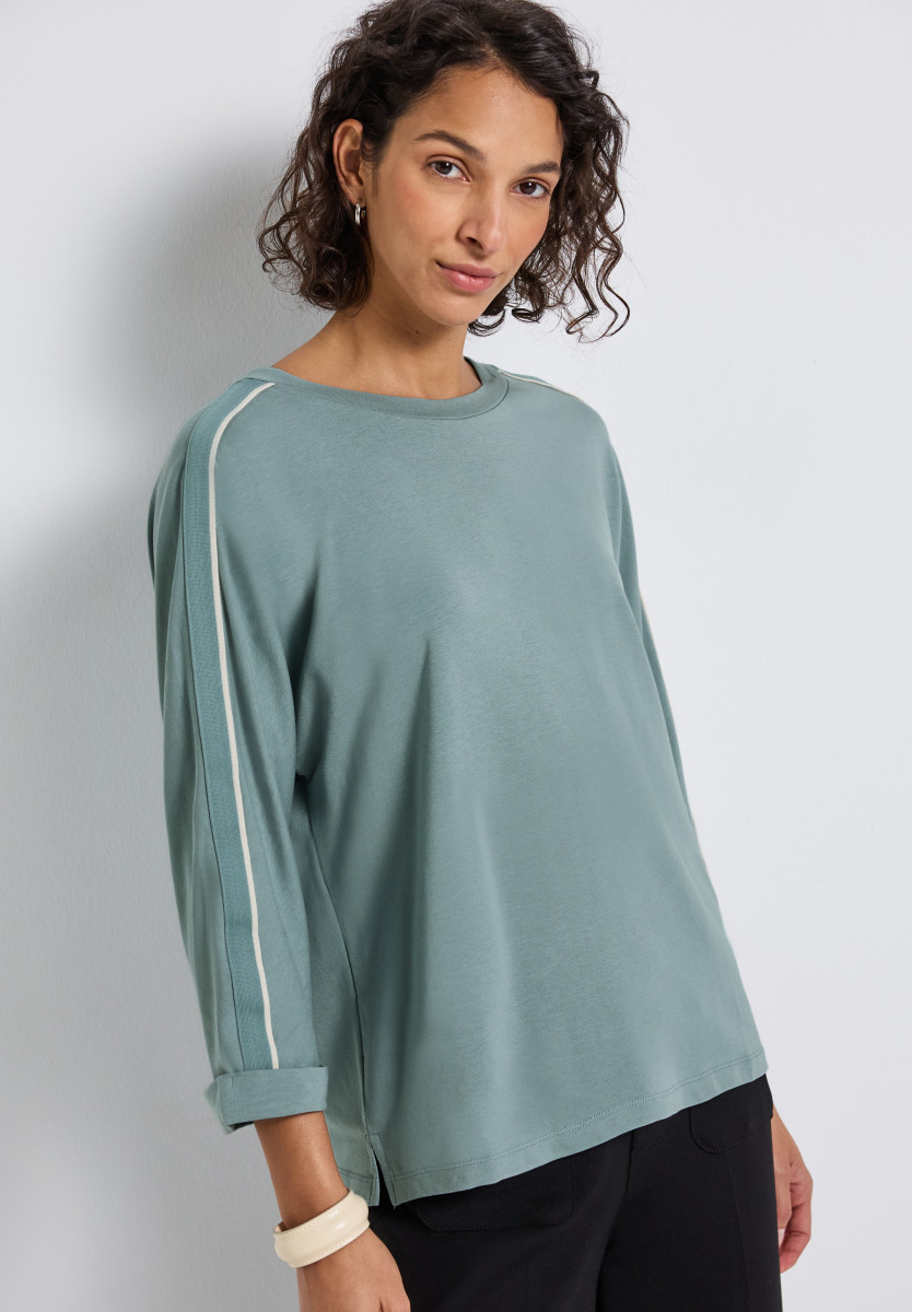 Shirt mit Galonstreifen