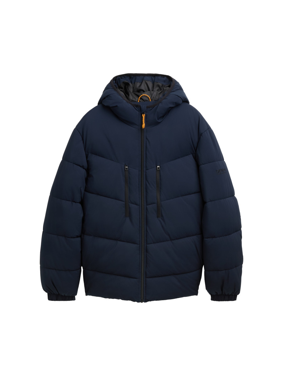 Puffer-Jacke dunkelblau