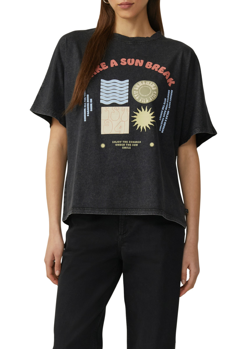 T-Shirt mit Frontprint
