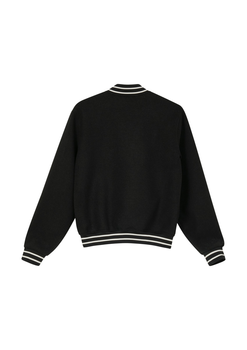 College-Jacke mit Kontrastdetails