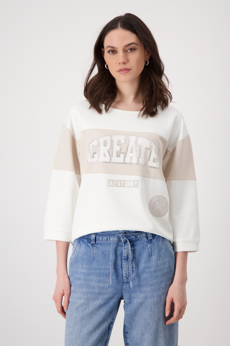 Sweatshirt mit Patch