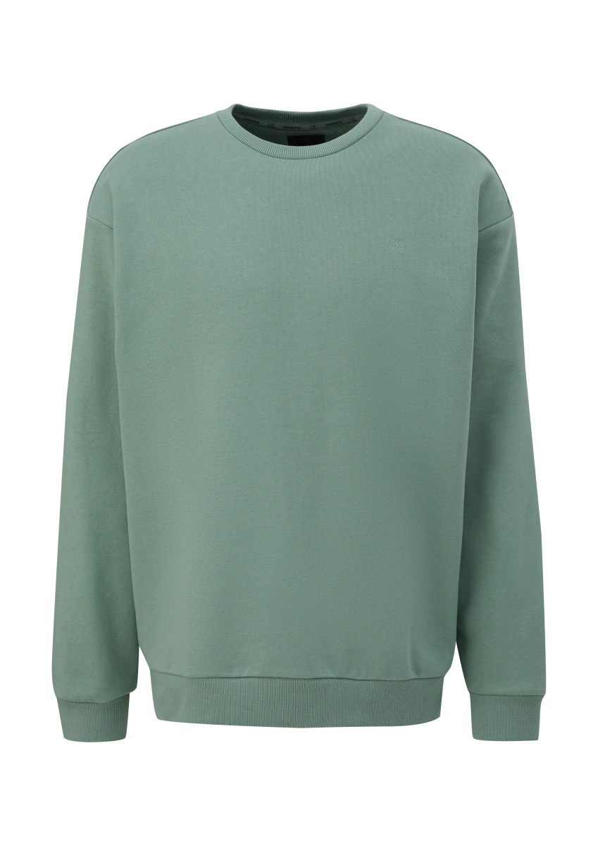 Sweatshirt mit Logo-Stickerei