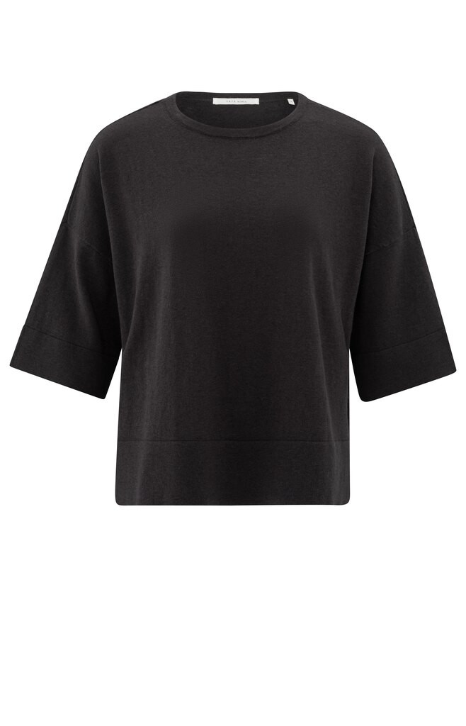 Fein gestricktes Oversize-T-Shirt