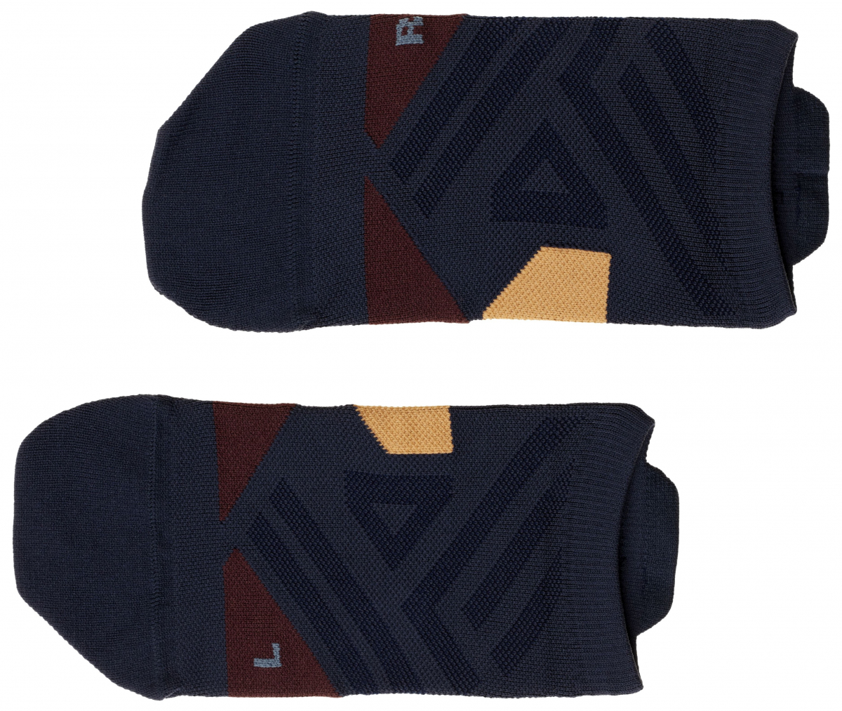 Niedrige Laufsocken blau