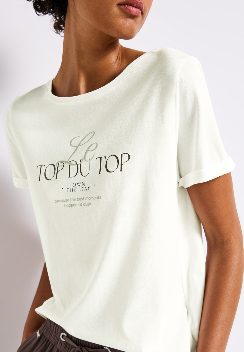 Shirt mit Turn-Up-Detail
