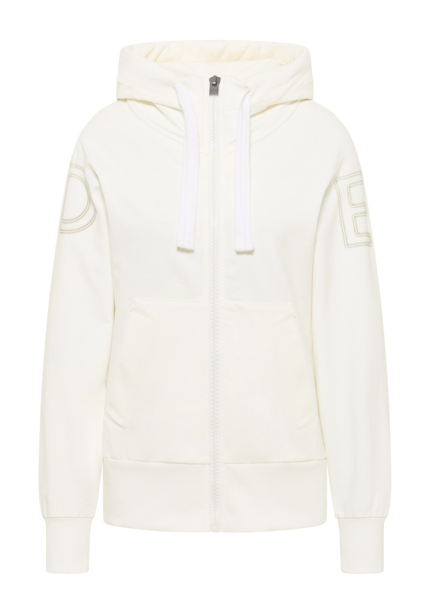 Sweatjacke creme
