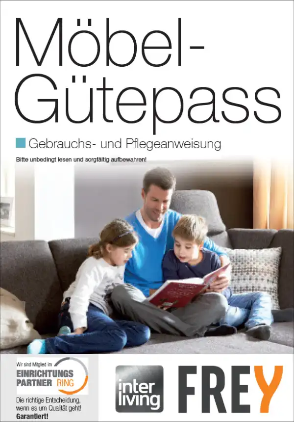 Interliving Möbel-Gütepass von Interliving FREY