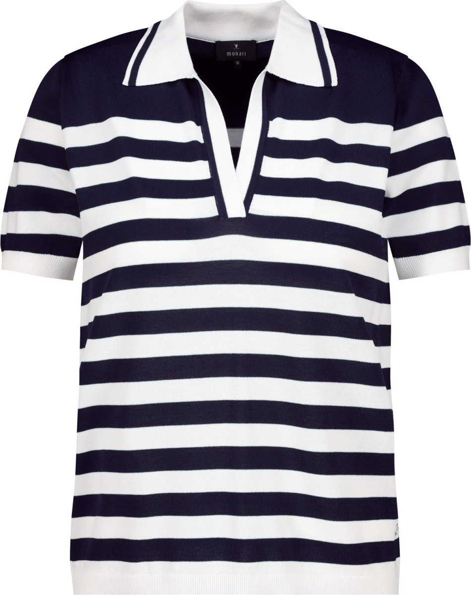 Gestreiftes Poloshirt