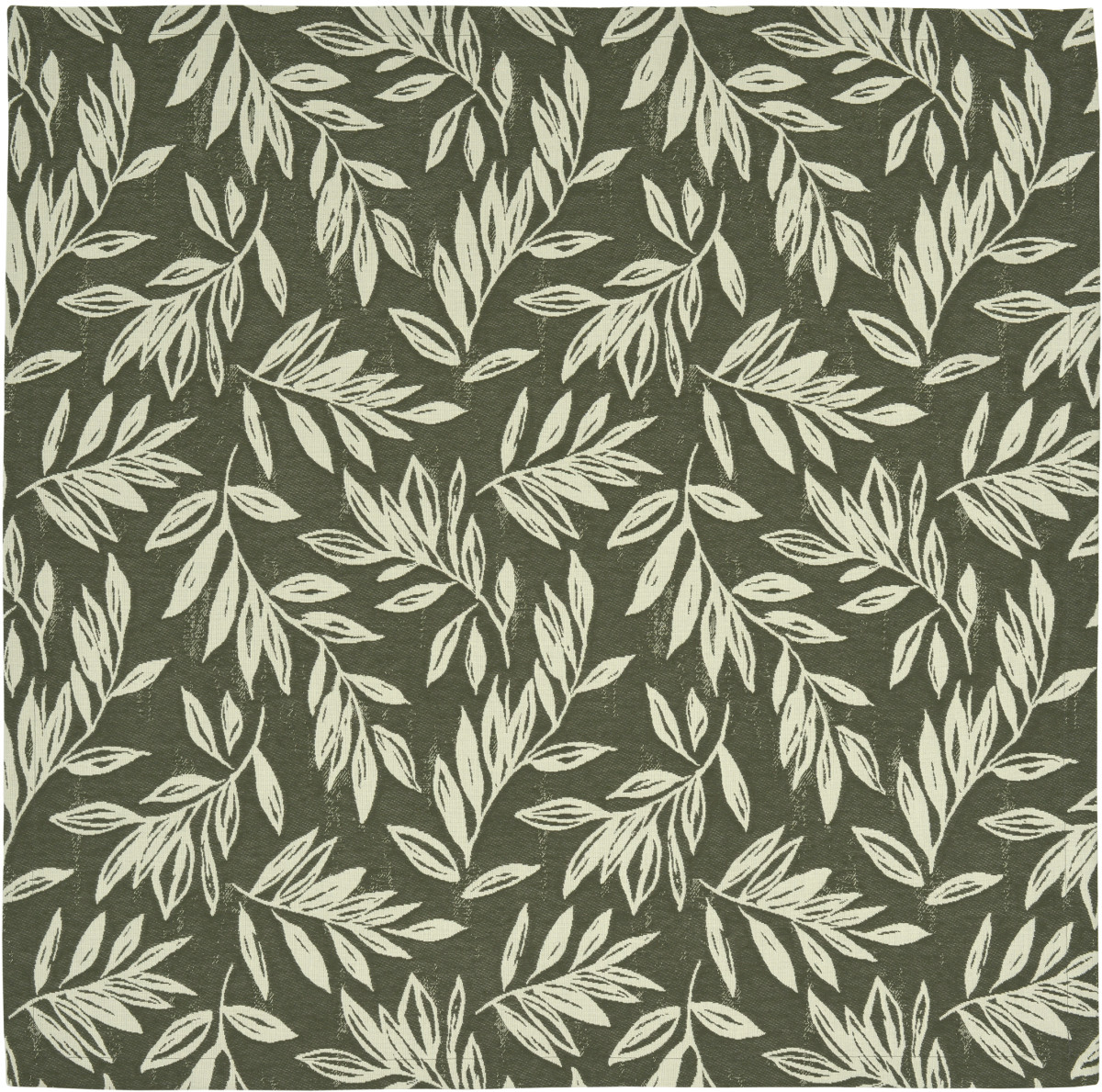 Mitteldecke "Leaves" khaki
