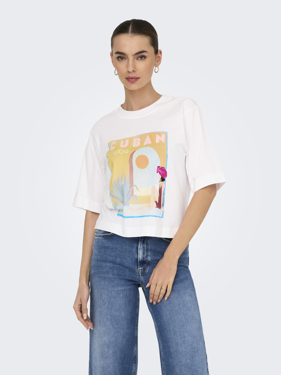T-Shirt mit Print
