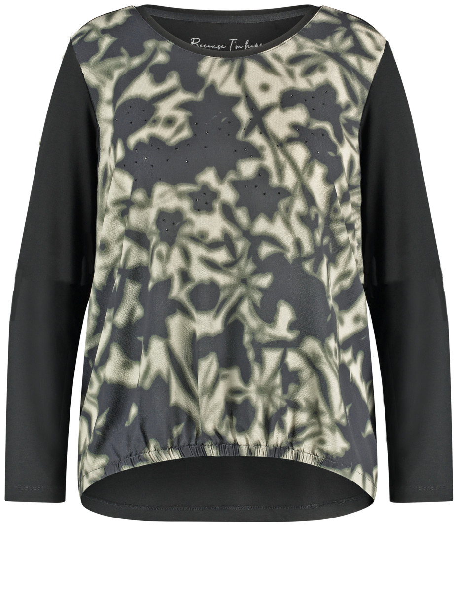 Longsleeve mit Frontprint