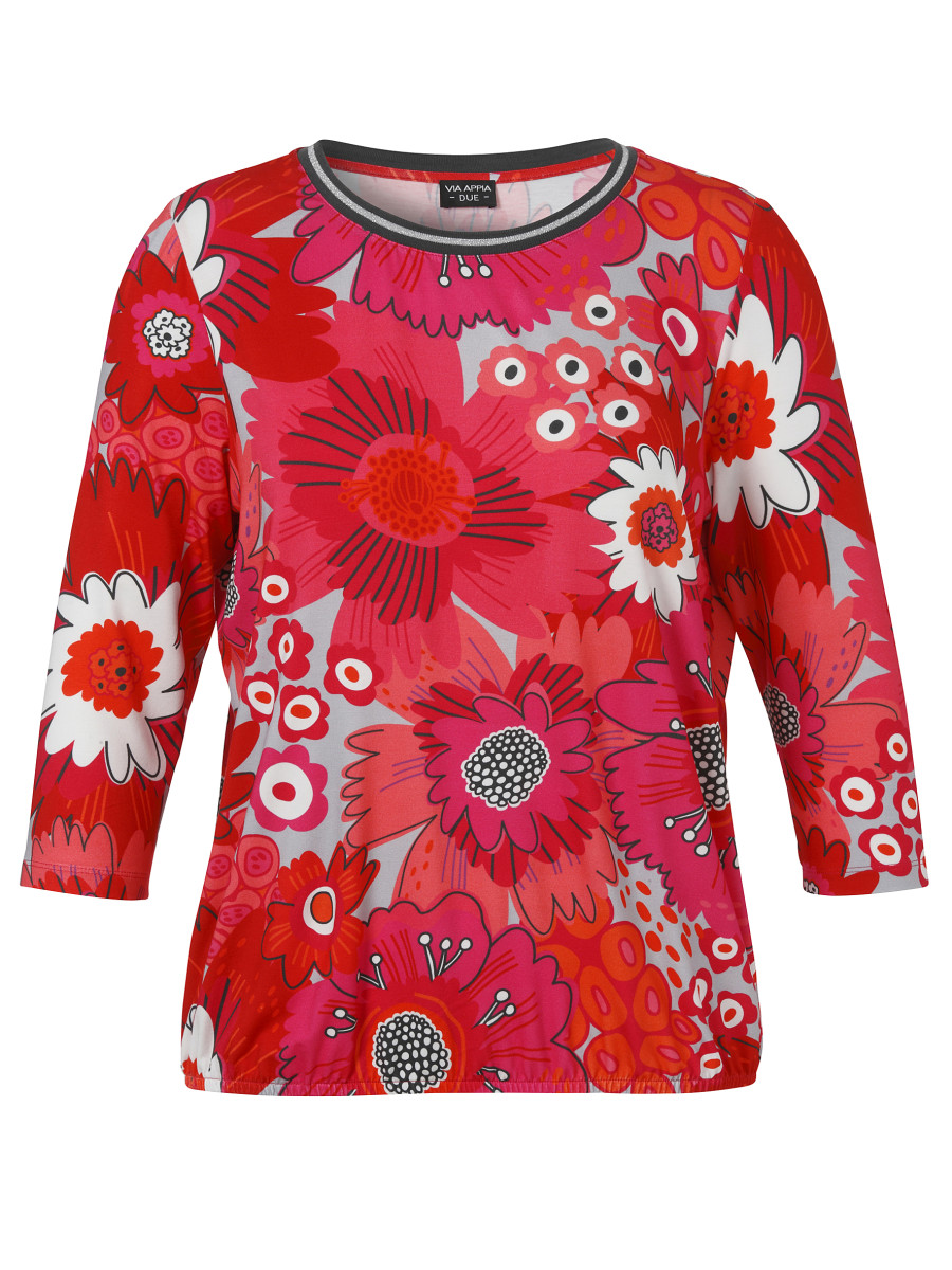 T-Shirt mit 3/4-Arm