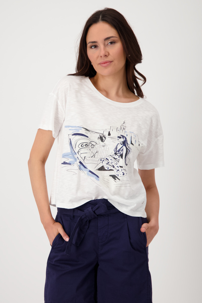 T-Shirt mit Frontprint