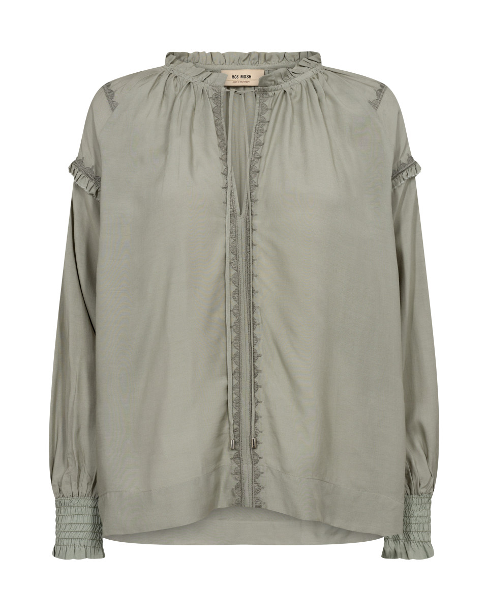 Bluse oliv