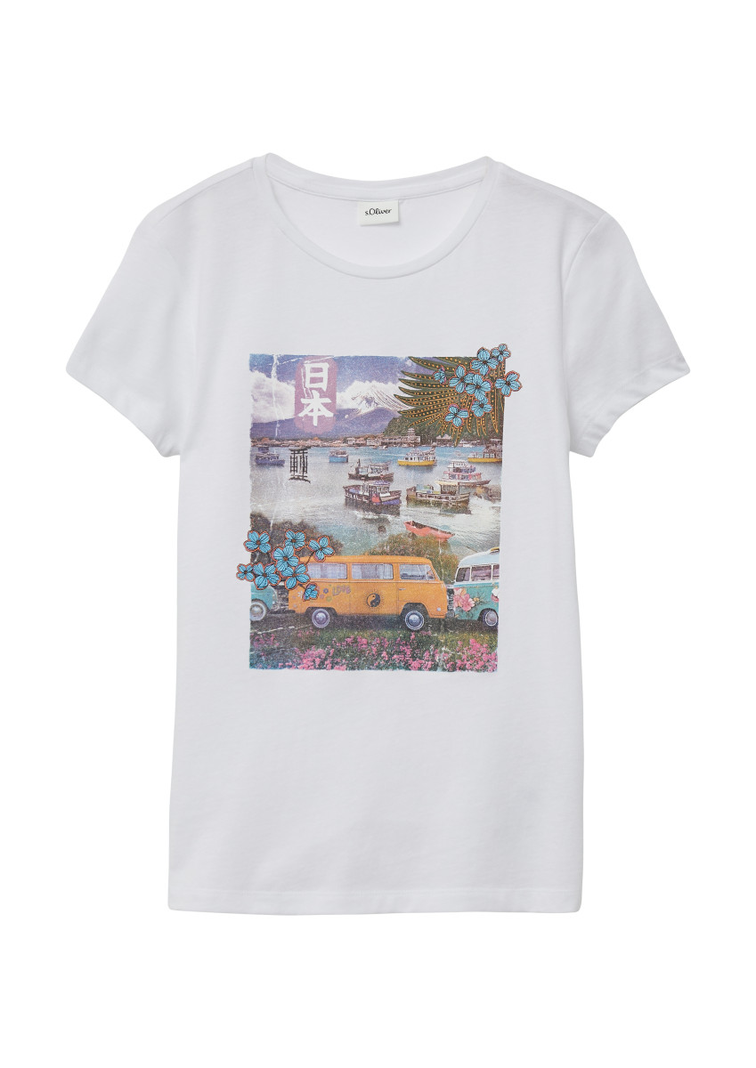 T-Shirt mit Fotoprint