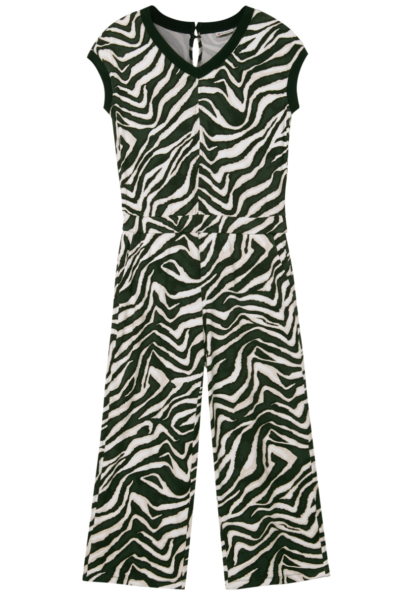Gemusterter Jumpsuit