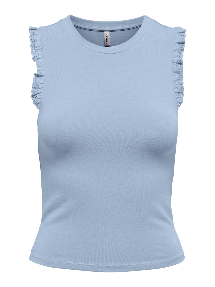 Top hellblau