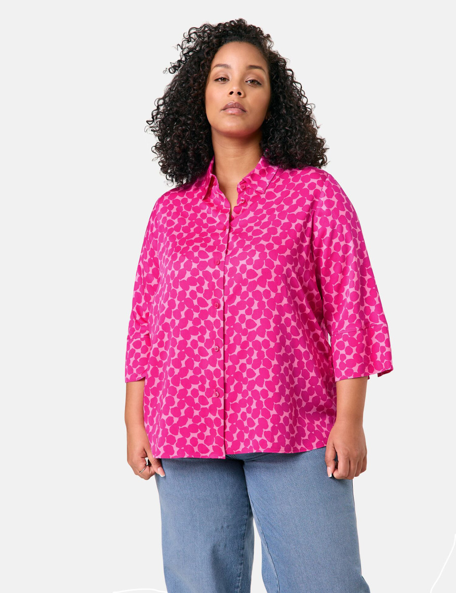Bluse mit 3/4-Arm