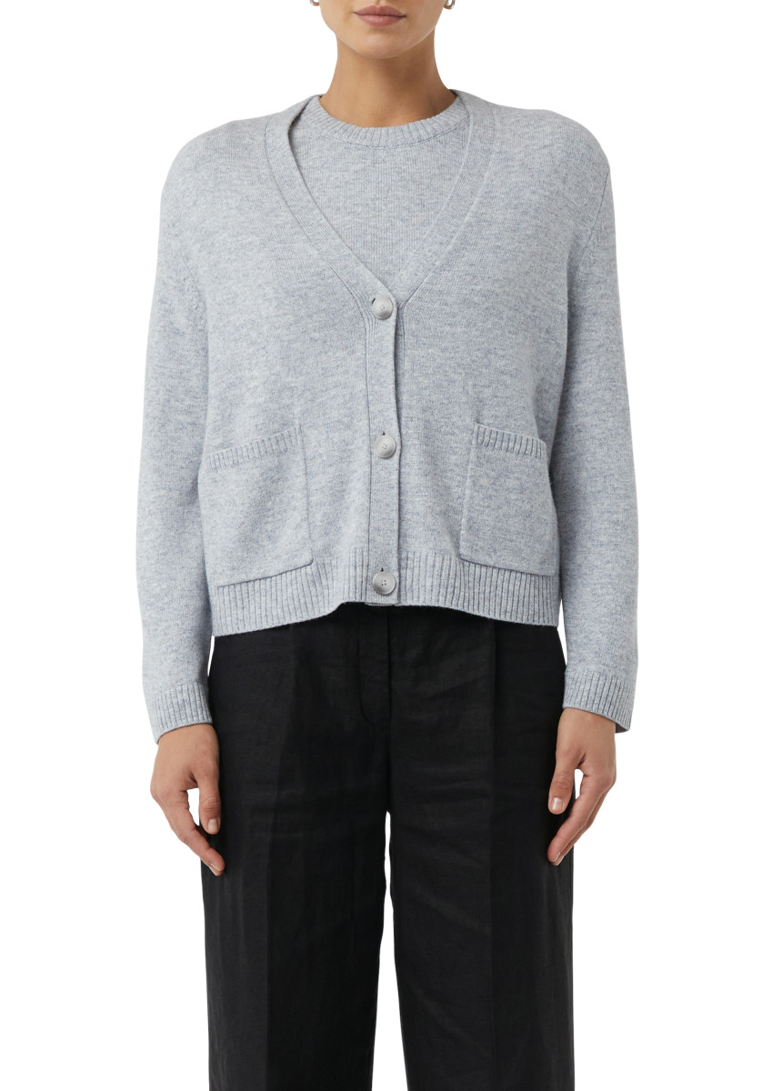 Strickcardigan im Loose Fit