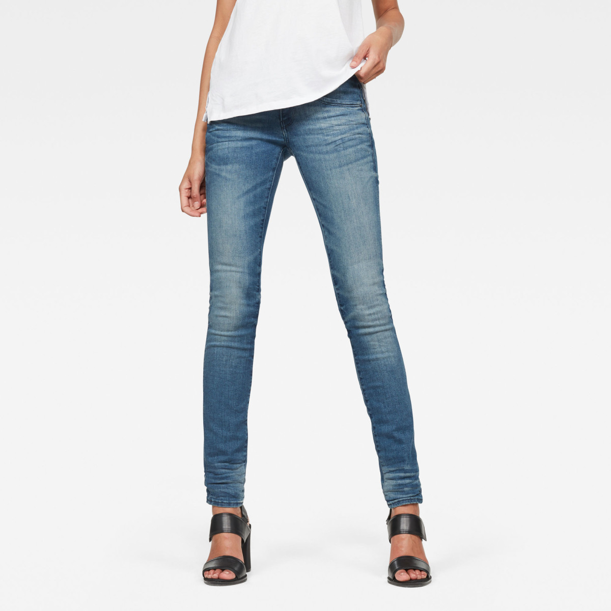 Jeans - Lynn Mid "Skinny Fit"