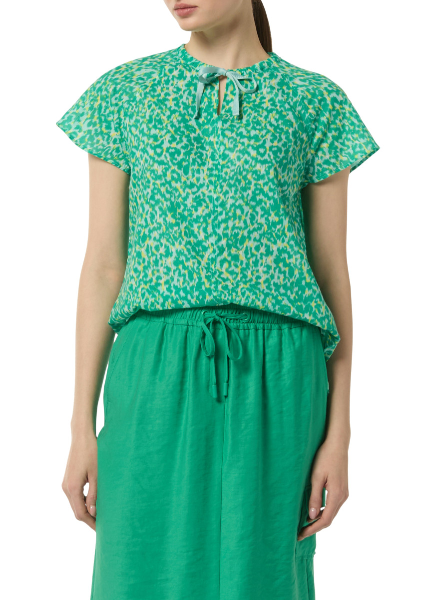 Blusenshirt mit All-over-Print