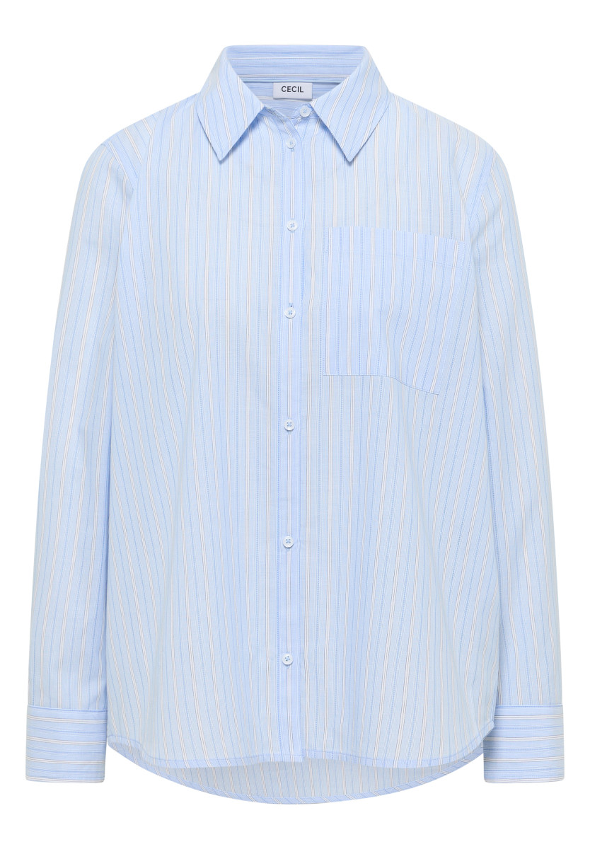 Bluse mit Brusttasche