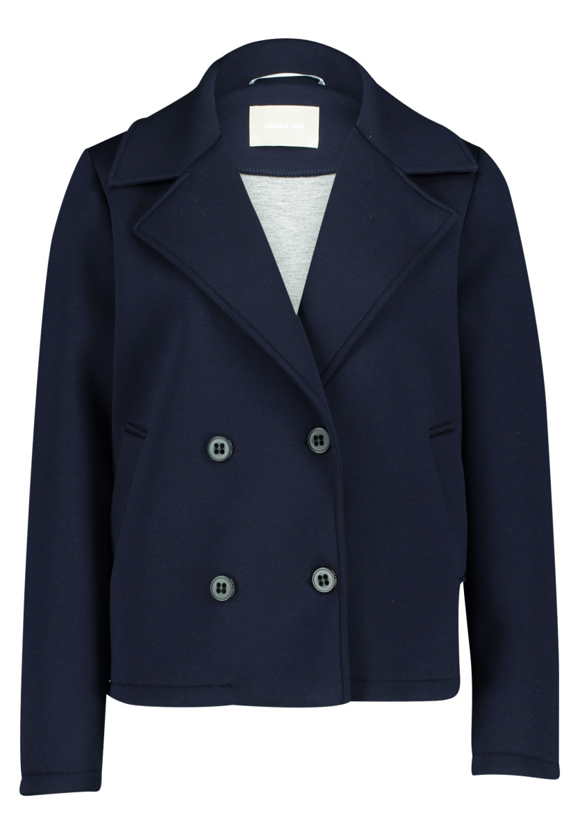 Blazer-Jacke dunkelblau