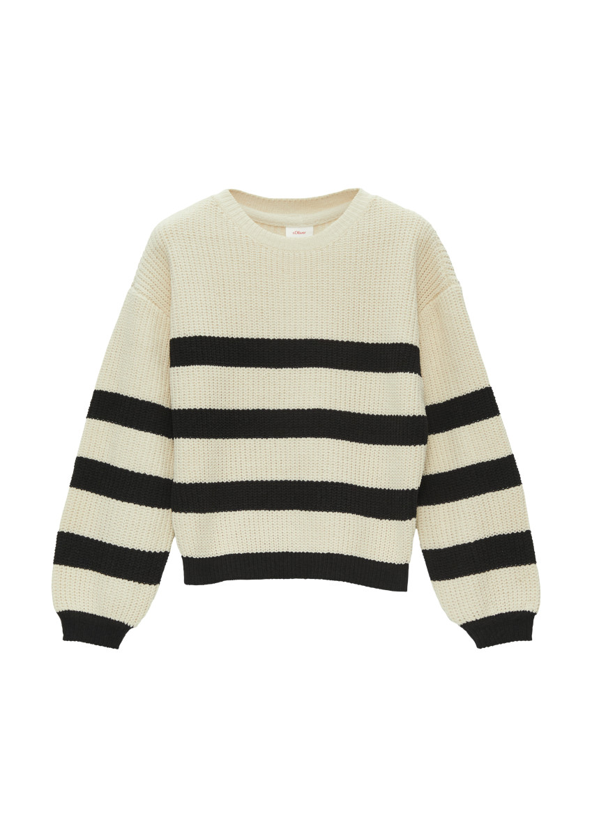 Gestreifter Pullover