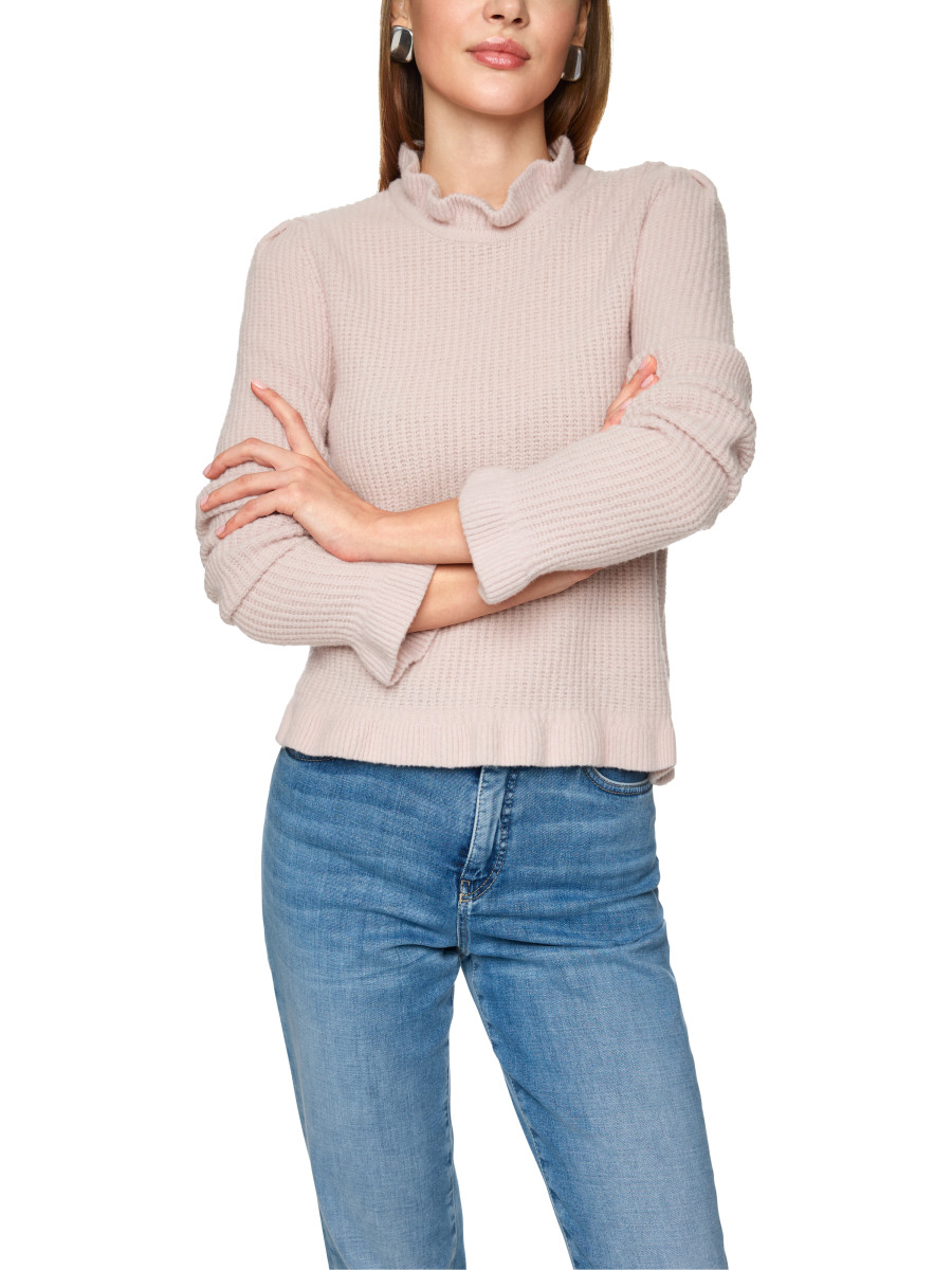 Pullover mit Rüschen