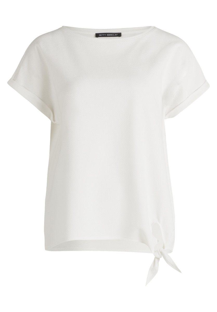 Halbarm-Shirt weiß