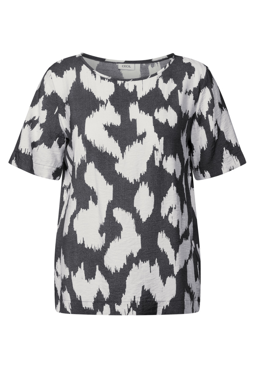 Gemusterte Bluse