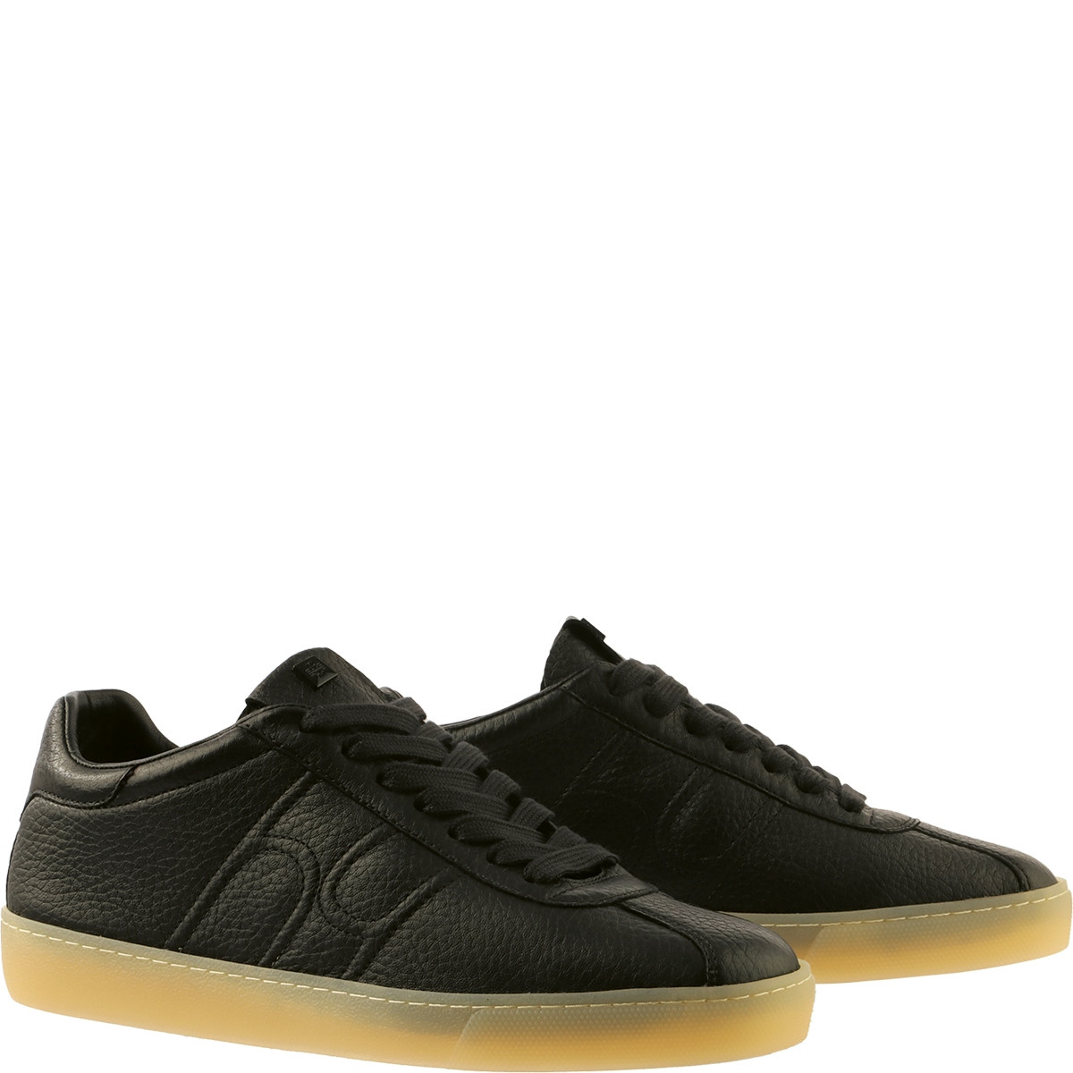 Sneaker aus softem Leder